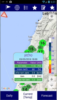 חם בחוץ? יש רוח? ומה לגבי הגשמים שצפויים היום?   משרד החקלאות משיק את &quot;אגרומטאו&quot;