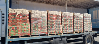 תפיסה של למעלה מ8 טון עגבניות במעבר חוסאן