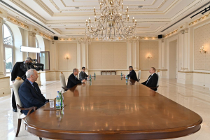 פגישת שר החקלאות ונשיא אזרבייג׳ן